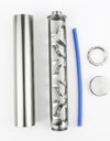 6" 10" 12" Car Fuel Filter, Spiral 1/2-28 Or 5/8-24 Solvent Trap 7075 Aluminum Single Core NAPA 4003 WIX 24003
