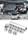 1/2-28 Napa 4003Wix 24003Car Fuel Filter 1X6 Aluminum Only Car Silver