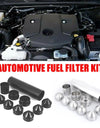 6" L 1.45" OD Car Fuel Filter, Aluminum Tube NAPA 4003 WIX 24003 Fuel Trap Solvent Filter