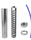 10 inch Car Fuel Filter 1/2-28 Or 5/8-24 Solvent Filter Fuel Trap Spiral Black Titanium Tube NAPA 4003 WIX 24003 Solvent Trap