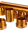 11 Pcs Gold Aluminum 1/2-28 5/8-24 Fuel Trap Solvent Filter Car Fuel Filters NAPA 4003 WIX 24003 Automobiles Filters Parts