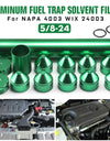 15Pcs 1/2-28 5/8-24 Fuel Trap Car Fuel Filters Solvent Filter 17 Inch OD NAPA 4003 WIX 24003 Automobiles Filters Cups