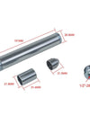 11Pcs Aluminum 1/2-28 Car Fuel Filter 1X6 Solvent Trap 4003 Cone Filter Element Multifunction Car