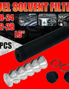 Aluminum 1/2-28 Or 5/8-24 Car Solvent Trap Car Fuel Filter 175''OD+5Pcs 1375'' D Cell Storage Cups NAPA 4003