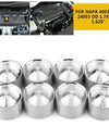 Pcmos 1/2-28 5/8-24 End Cap Fuel Filters Fuel Trap Solvent Filter NAPA 4003 WIX 24003 6061T6 Automobiles Filters Cups