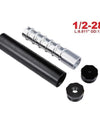 FREE SHIPPING - Aluminum 1/2-28 or 5/8-24 Car Fuel Filter 1X7 or 1X13 Car Solvent Trap FOR NAPA 4003 WIX 24003